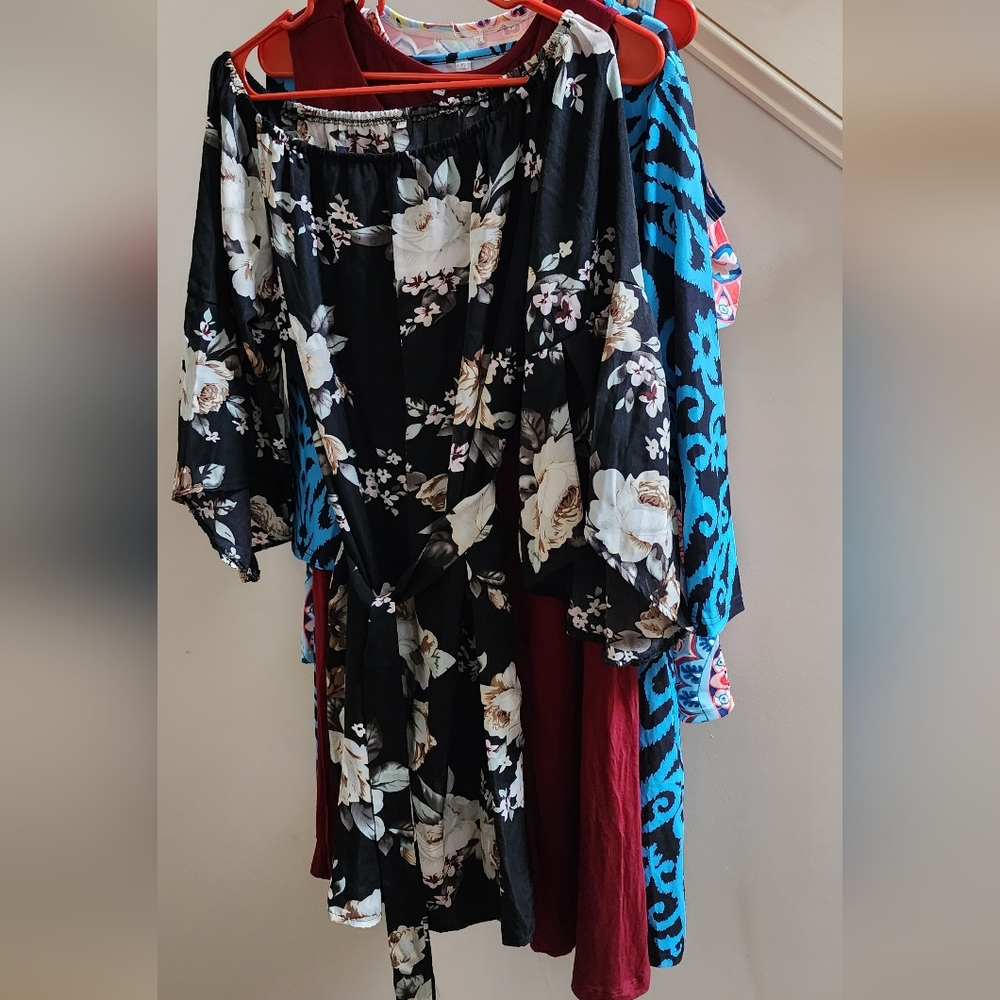 Lot, Bundle: 4 Tees/Dresses NEW Size 2XL/XXL
